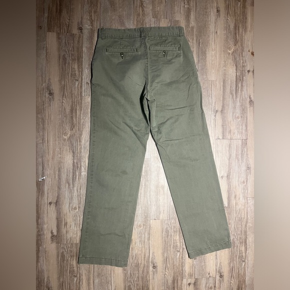 Men's Olive Green Pants - Picture 2 of 3